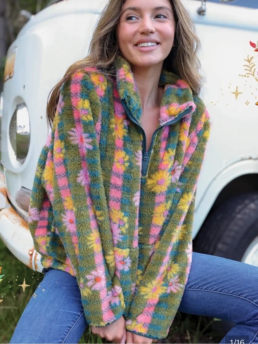 Natural Life Cozy Fleece Zip pullover